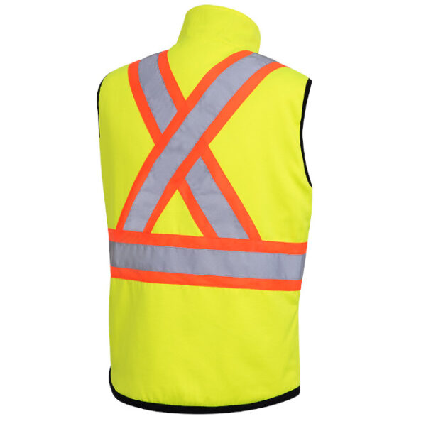 Pioneer Hi-Viz Reversible Insulated Safety Vest