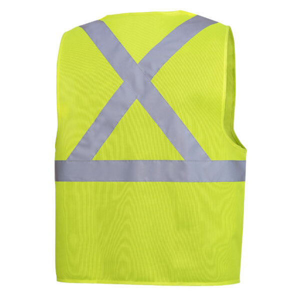 Pioneer Hi-Viz Front Zipper Safety Vest