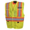 Pioneer Hi-Viz Premium Non-Tear Away Mesh Safety Vest