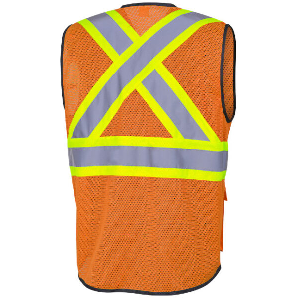 Pioneer Hi-Viz Premium Mesh Safety Vest