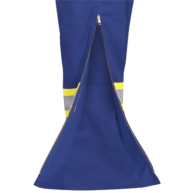 Pioneer HiViz FRTECH FR/ARC Rated Safety Coveralls with Leg Zippers