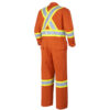 Pioneer Hi-Viz FR-TECH FR/ARC Rated Safety Coveralls with Leg Zippers