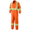 Pioneer FR-TECH Hi-Viz FR/ARC Rated Safety Coveralls with Leg Zippers-Tall Sizes