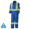 Pioneer Hi-Viz Flame Resistant Quilted Cotton Safety Coverall