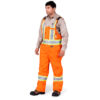 Pioneer Hi-Viz Flame Resistant Quilted Cotton Safety Overall