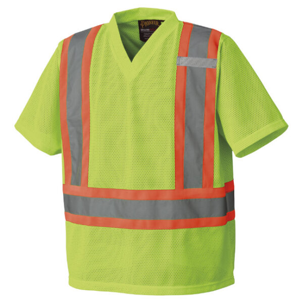 Pioneer Hi-Viz Traffic Poly Mesh T-Shirt