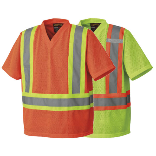 Pioneer Hi-Viz Traffic Poly Mesh T-Shirt