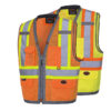 Pioneer "THE ROCK" Hi-Viz Mesh Surveyor's Vest