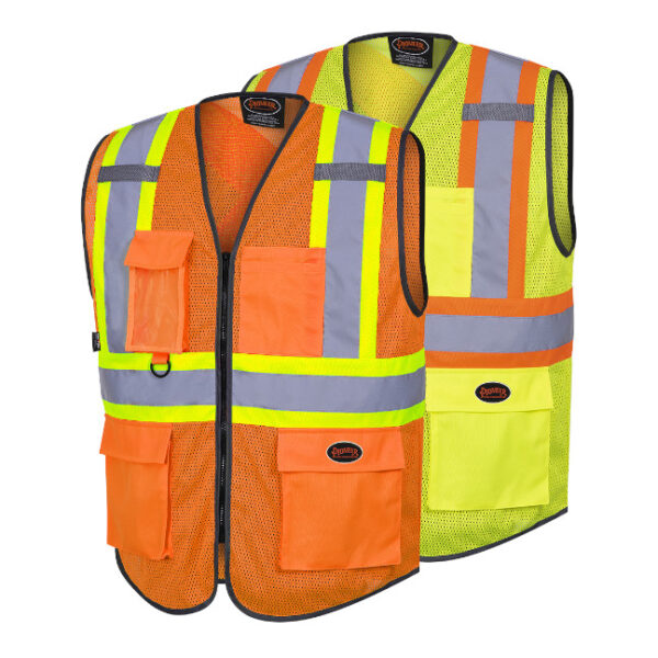 Pioneer Hi-Viz Premium Mesh Safety Vest Pioneer Hi-Viz Premium Mesh Safety Vest
