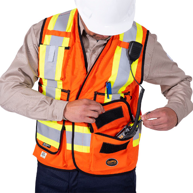 Pioneer HiViz FRTech® 88/12 FR/ARC Rated Surveyor's Safety Vest