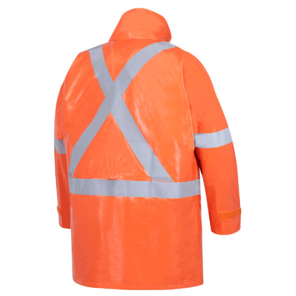 Ranpro J162 310DH2 Ranpro J162 310DH V2449320 UTILI-GARD Hi-Viz FR/ARC Rated Safety Jacket-Orange