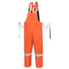 Ranpro P162 041 V2448450 UTILIGARD Hi-Viz FR/ARC Rated Safety Bib Pants-Orange