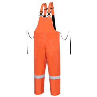 Ranpro P162 041 V2448450 UTILIGARD Hi-Viz FR/ARC Rated Safety Bib Pants-Orange