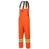 pIONEER Hi-Viz Oxford Polyester Insulated Bib Pants3 Pioneer "THE ROCK" Hi-Viz Oxford Polyester Insulated Bib Pants with Leg Zippers