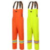 Pioneer "THE ROCK" Hi-Viz Oxford Polyester Insulated Bib Pants Pioneer "THE ROCK" Hi-Viz Oxford Polyester Insulated Bib Pants