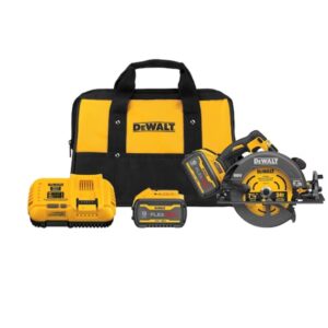 DeWalt DCS578X2 60V MAX FLEXVOLT 7-1/4″ Brushless Circular Saw Kit