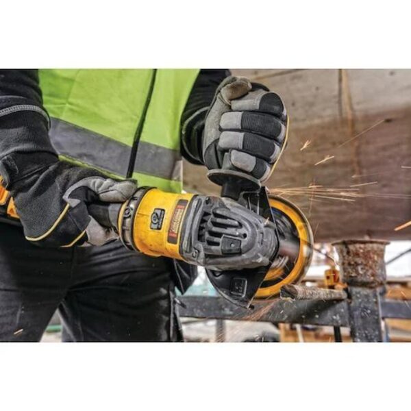 DeWalt DCG418X1 FLEXVOLT 60V MAX 4-1/2"-6" Brushless Grinder Kit With Kickback Brake