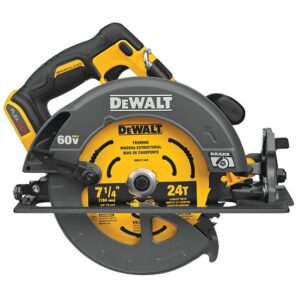 DeWalt DCS578B FLEXVOLT 60V MAX Brushless 7-1/4" Circular Saw with Brake