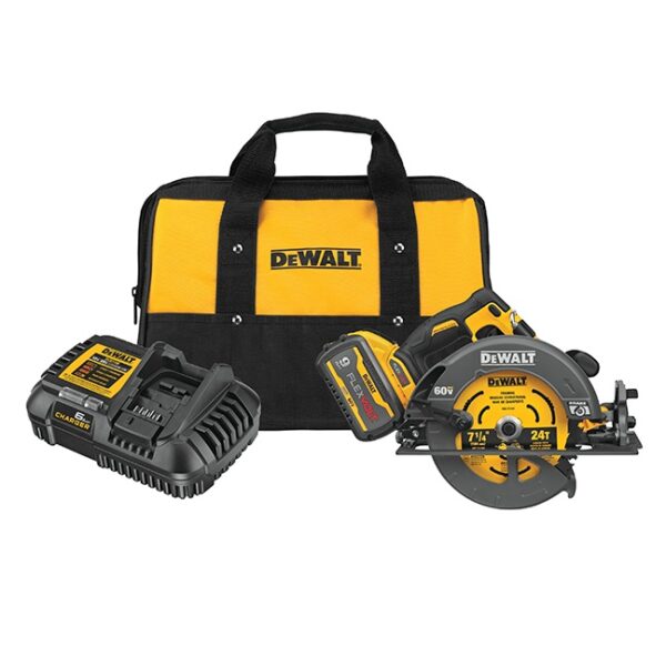 DeWalt DCS578X1 FLEXVOLT 60V MAX Brushless 7-1/4" Circular Saw with Brake Kit