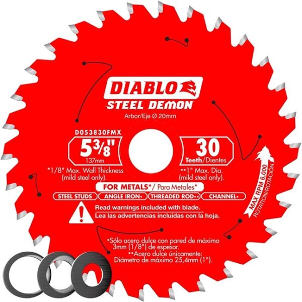 Freud D053830FMX Diable Metal Blade 5-3/8" 30T