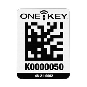 Milwaukee 48-21-0002 ONE-KEY Asset ID Tag Large Plastic Surface
