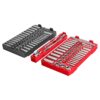 Milwaukee 48-22-9486 PACKOUT 1/4″ and 3/8” Drive Metric and SAE Ratchet and Socket Set 106-Piece