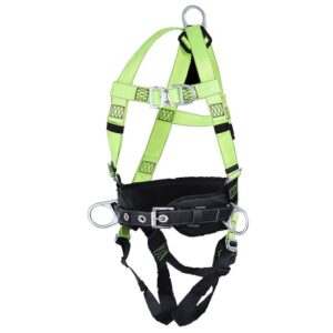 Peakworks FBH10000L1020 Contractor Harness with Positioning Belt