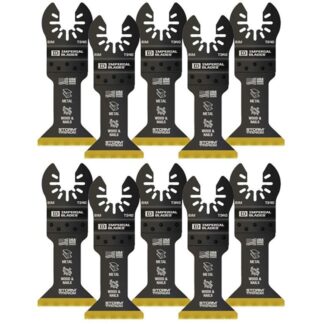 Imperial Blades IBOAT340-10 One Fit Storm Titanium Metal Blade 10-Pack