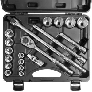 Jet 600324 SAE Socket Wrench Set 20PC