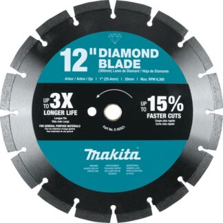 Makita E-02521 12" Diamond Blade Segmented General Purpose