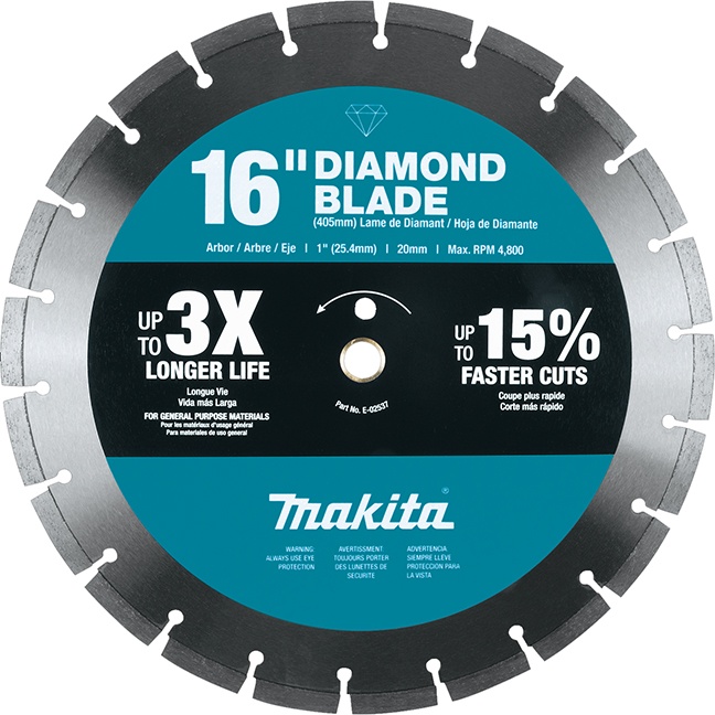 Makita E-02537 16" Diamond Blade Segmented General Purpose