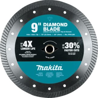 Makita E-02559 9" Diamond Blade Turbo General Purpose