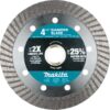 Makita E-02565 Diamond Blade Turbo Soft Material Makita E-02565 4‑1/2" Diamond Blade Turbo Soft Material