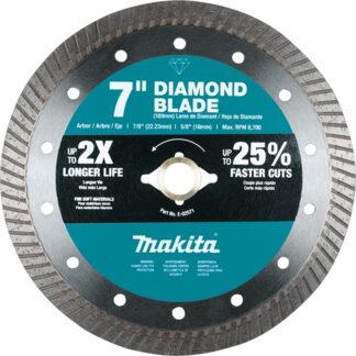 Makita E-02571 7" Diamond Blade Turbo Soft Material