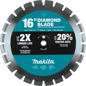 Makita E-02593 16" Diamond Blade Segmented Soft