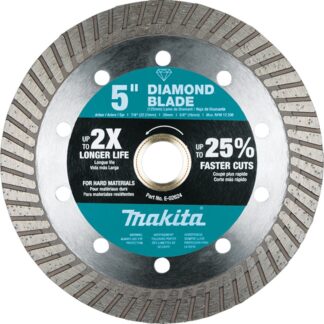 Makita E-02624 5" Diamond Blade Turbo Hard Material