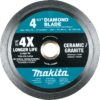 Makita E-02668 4‑1/2" Diamond Blade Continuous Rim General Purpose Makita E-02668 4‑1/2" Diamond Blade Continuous Rim General Purpose
