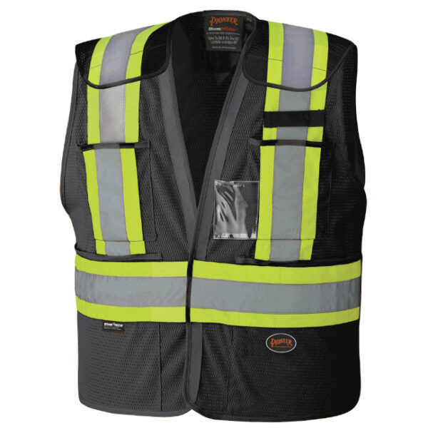 Pioneer Hi-Viz Drop Shoulder Tear-Away Safety Vest