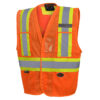 Pioneer Hi-Viz Premium Non-Tear Away Mesh Safety Vest