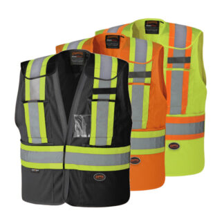Pioneer Hi-Viz Drop Shoulder Tear-Away Safety Vest