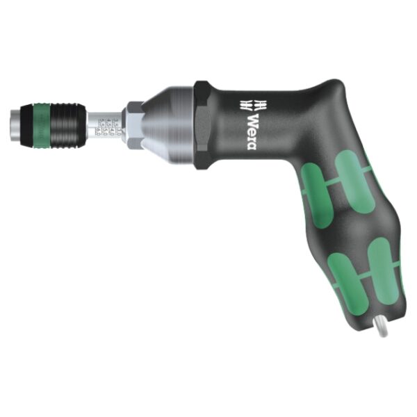 Wera 074702 7442 Kraftform Adjustable Torque Pistol Grip Screwdriver 3 to 6 Nm