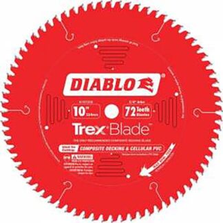 Freud D1072CDC Diablo 10"x72T TRex Blade
