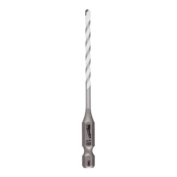 Milwaukee 48-20-8880 1/8" SHOCKWAVE Carbide Multi-Material Drill Bit