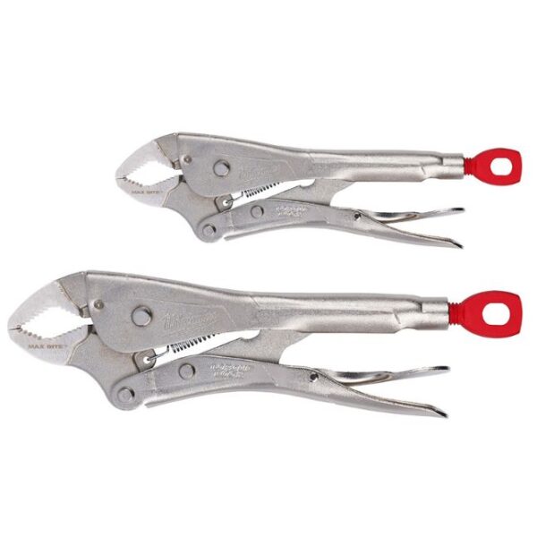 Milwaukee 48-22-3702 TORQUELOCK MAXBITE 7" and 10" Locking Pliers Kit 2-Piece Milwaukee 48-22-3702 TORQUELOCK MAXBITE 7" and 10" Locking Pliers Kit 2-Piece