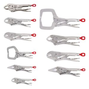 Milwaukee 48-22-3690 TORQUELOCK Locking Pliers Kit 10-Piece