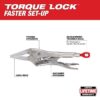Milwaukee 48-22-3504 4" TORQUELOCK Long Nose Locking Pliers
