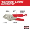 Milwaukee 48-22-3807 7" TORQUELOCK Straight Jaw Locking Pliers with Molded Grips Milwaukee 48-22-3807 7" TORQUELOCK Straight Jaw Locking Pliers with Molded Grips