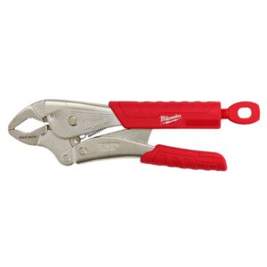 Milwaukee 48-22-3710 10" TORQUELOCK MAXBITE Curved Jaw Locking Pliers with Grips