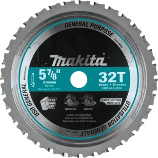 Makita E-02951 5‑7/8" 32T Carbide‑Tipped Saw Blade