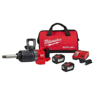 Milwaukee 2869-20 M18 FUEL D-Handle Ext. Anvil High Torque Impact Wrench with ONE-KEY Kit